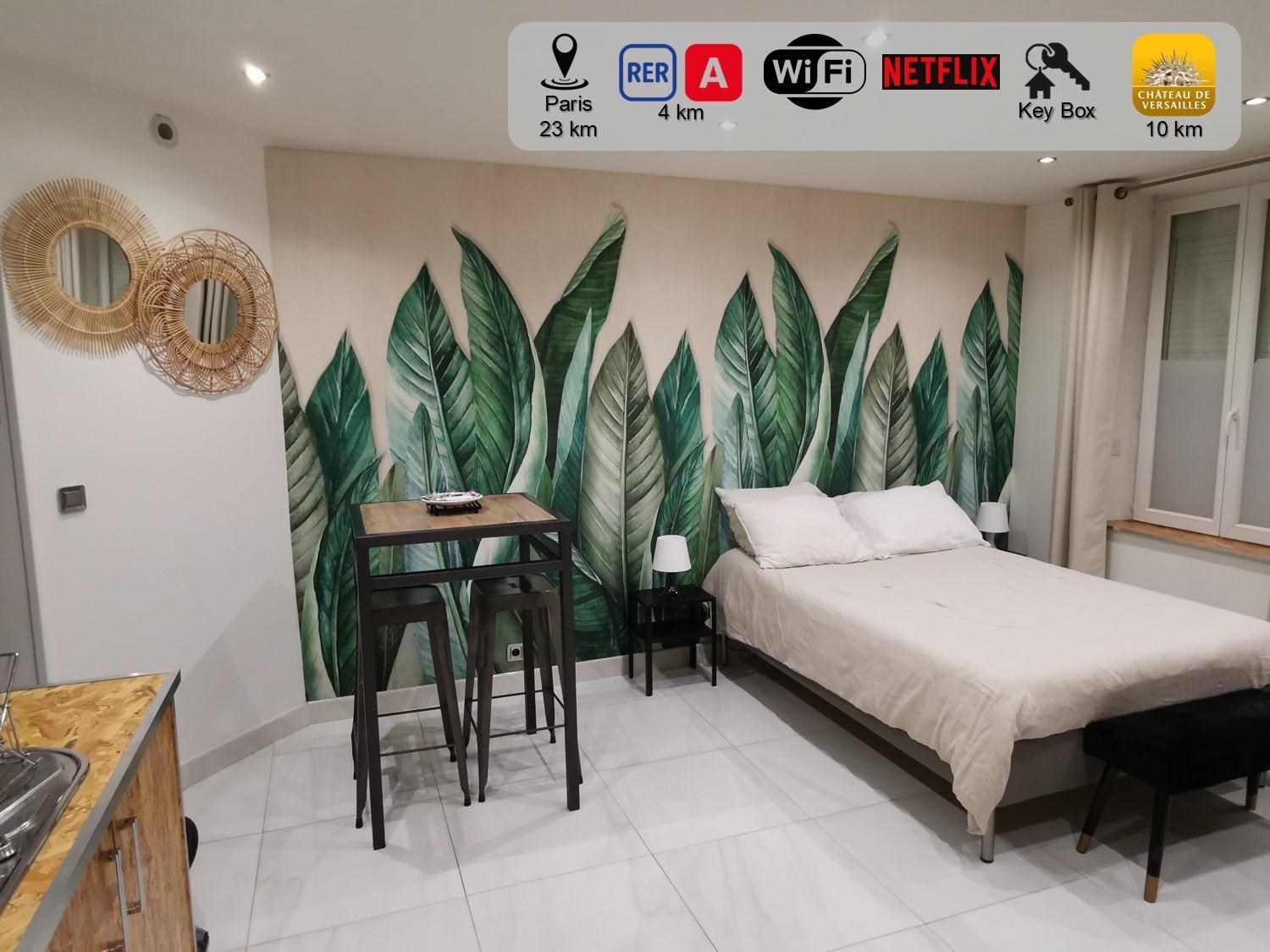 Studio Cosy Proche Paris Et Versailles Льо Порт-Марли Екстериор снимка
